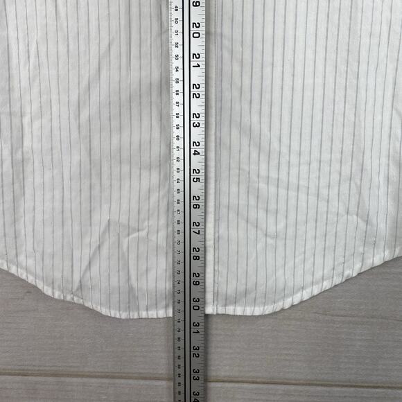 Vintage Wrangler Pearl Snap Short Sleeve Button Up White Embroidered Metallic - Picture 6 of 13